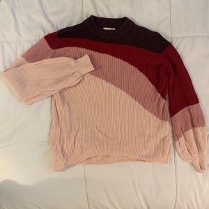 Bohme - Multicolored Sweater with Bell Sleeves